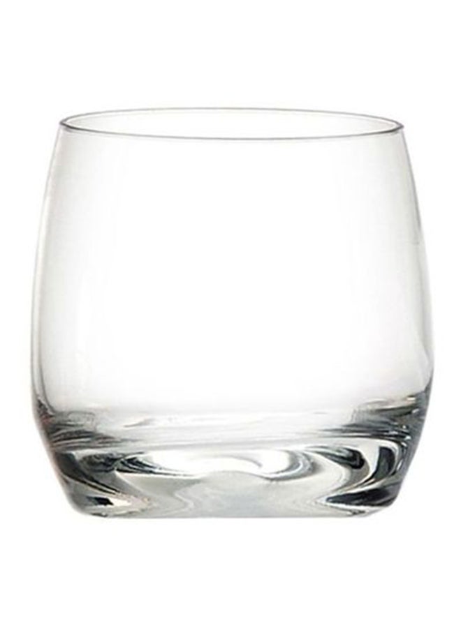 Ocean 6 Piece Cuba Rocking Glass Set, 270ml Capacity - Clear - Image 1